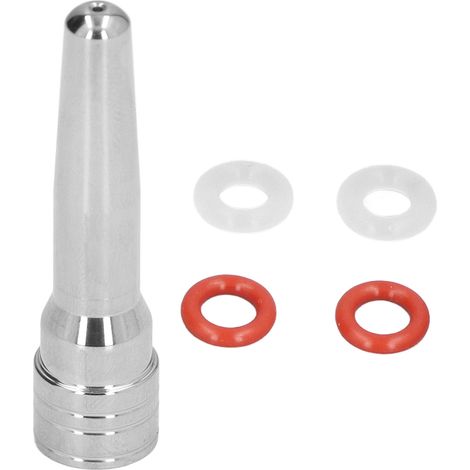 Boquilla de acero inoxidable para cafetera de vapor con espumador para Delonghi Dedica EC680/685/ECP3420. (1/5)