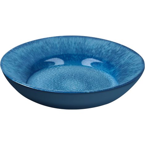 Ad Trend Piatto Fondo Melamina D 22 Cm H 5 Cm Blu