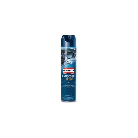 LUCIDA CRUSCOTTI PER AUTO- - ml.600 in bombola spray (8316) - 2 pezzi AREXONS