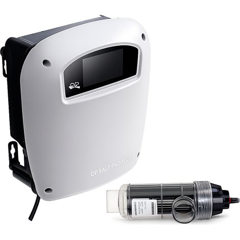 Clorador salino QP Salt Pro Plus LS 20 – baja salinidad 20 g/h hasta 100 m³ (1/2)