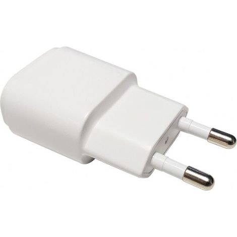 Chargeur Secteur - BE MIX - Double Port USB 2A et 1A - Blanc (1/4)