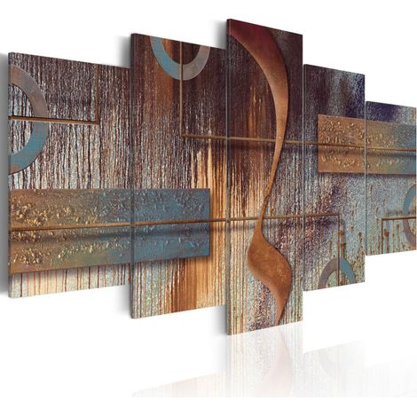 Tableau Imprimé "Oriental Composition" 100 x 200 cm (1/2)