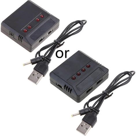 Batterie Li-ion 3.7V 2000mAh 903048 avec Chargeur USB pour Drones RC KY601S H11D H11C - Pièces de Rechange (1/4)