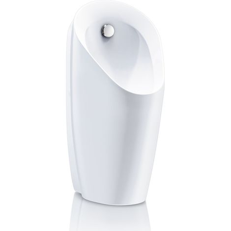 Urinal GE Preda, pour entrée d'eau arrière UP, blanc (1/3)