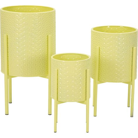 Iris-Vasenhalter-Set, 3-teilig, cm Ø 36 x 56,5 - 30 x 48,5 - 24 x 37,5 (1/5)