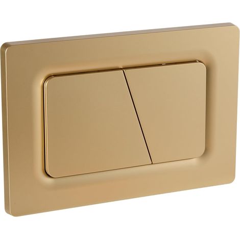 Release Plate with Flush Lever Set and Mounting Frame, Replacement Parts Compatible with Geberit Sigma 01,20,30 & UP320 & 300,115770115 Dual Flush (Matt Gold) (1/5)