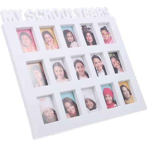 Cadre photo scolaire TOYANDONA 25 cm x 28 cm coloré pour (1/5)