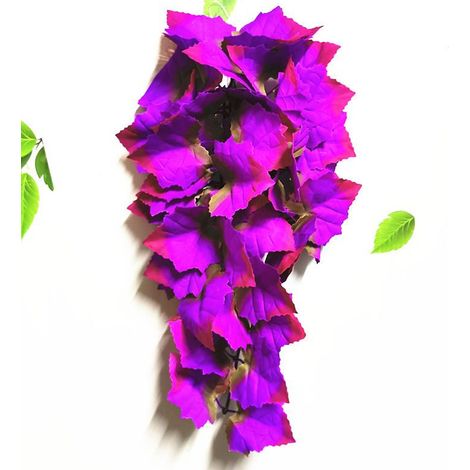 1 Plante artificielle,feuille suspendue,plastique souple,ventouse,pour terrarium reptile,aquarium (1/5)