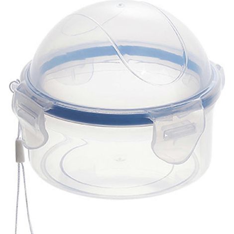 Boîte de rangement pour fruits en forme de pomme, transparente, en polypropylène de qualité alimentaire, pour réfrigérateur, outil de cuisine (1/4)