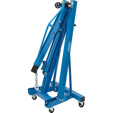 Draper 2-Tonne Engine Crane (Model 93510) – Heavy-Duty Portable Hydraulic Engine Hoist with Two-Box Design
