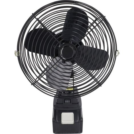 Ventilateur portable rechargeable Irovami - 30W, 8 pouces, 18V, compatible batteries BL1830-1860, pour camping/chantier (1/5)