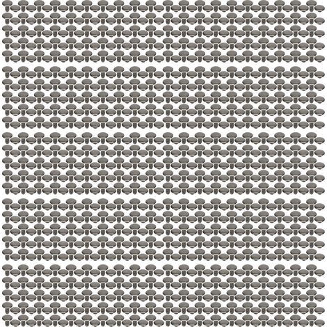 500 Rivets en Cuir 8x8mm, Procédé Électrolytique Haute Dureté, Rivets Double Face pour Chapeaux et Vêtements Gris (1/5)