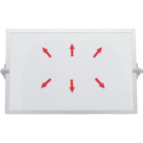 Symbole magnétique Flèche 1.2x3 cm rouge (1/2)