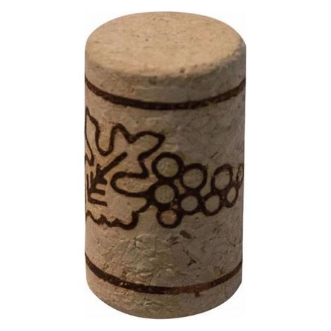 Granule's de lie'ge et liants synthe'tiques pack de 100 pie'ces pour bouteilles de vin 23 x 38 mm bouchon type moyen