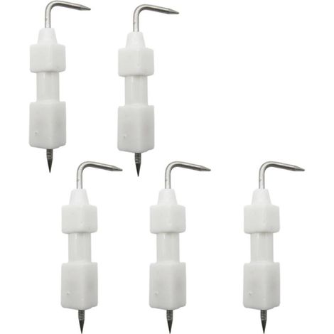 5 bougies d'allumage en céramique, électrodes d'allumage, idéales pour remplacer les bougies des cuisinières à gaz et des chauffe-eau. (1/5)