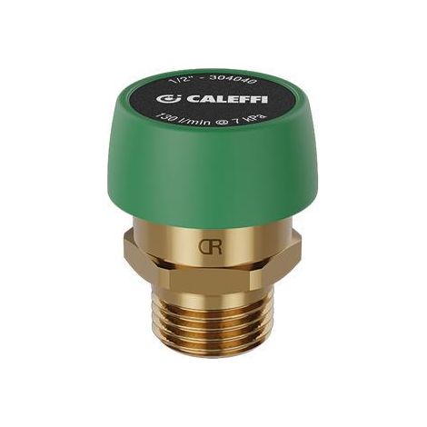 Dispositivo rompivuoto attacco maschio 1 2 pollice caleffi 304040 (1/3)