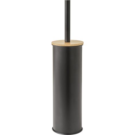 Brosse de Sol en Bambou Mat Noir (1/4)
