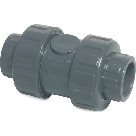 PVC-U Rückschlagventil 40 mm Klebemuffe (1/2)