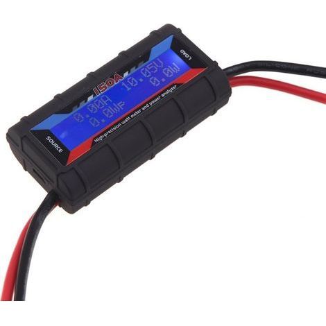 Analyseur de Puissance 150A Wattmètre RC Haute Précision Avec écran LCD Numérique Pour La Tension (V) Actuelle (A) (1/5)