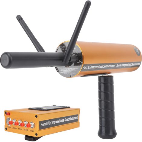 Détecteur de métaux intelligent AKS, profondeur 20 m, 2 antennes, portée 1000 m. (1/5)