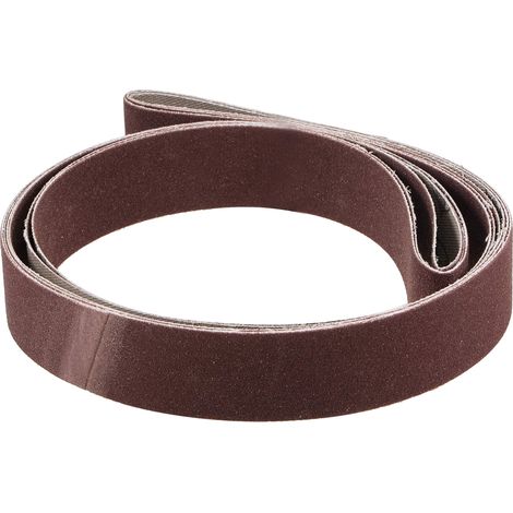 3Pcs 25mm x 1067mm Bande Abrasive Bande Ponçage 180 Grain (1/4)