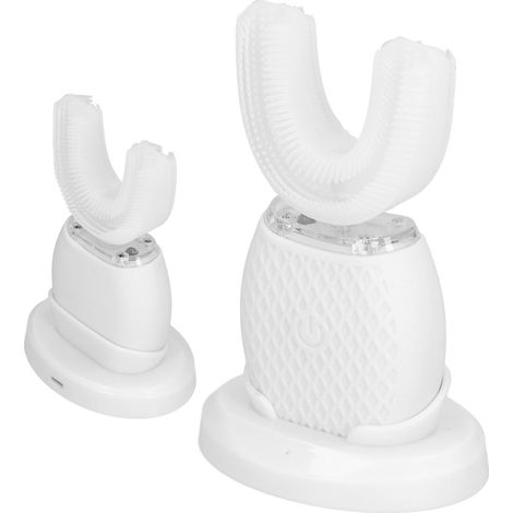 Brosse à dents électrique ultrasonique en forme de U, 360° pour un blanchiment dentaire automatique (1/5)