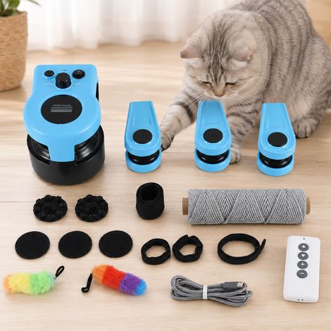 Jiubiaz Interaktives Katzenspielzeug mit 3 Zusatzmodulen (1/5)