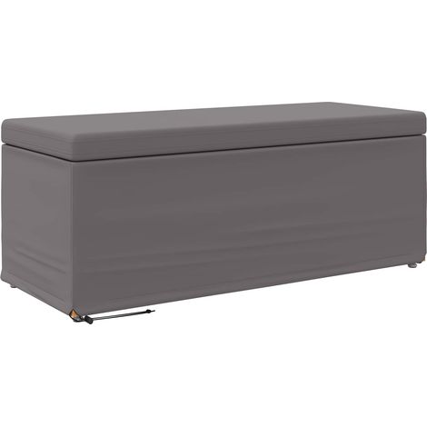 Tabouret Gris Cuir Synthétique et Bois Composite