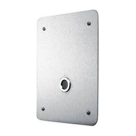 RUBINETTO DA INCASSO A FOTOCELLULA PER ORINATOIO USCITA INFERIORE Misura: Alim. Batteria 6V - Cromo