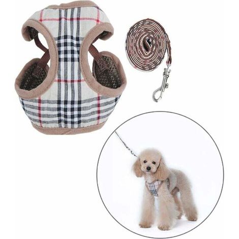 XS Small Dog Harness and Leash (1/4)