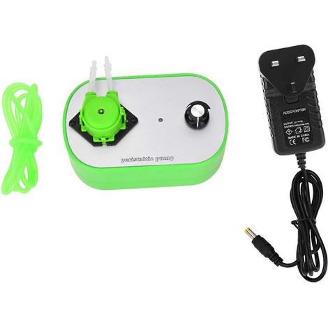 Peristaltische Flüssigkeitspumpe mit einstellbarer Geschwindigkeit, Dosierpumpe 9-53 ml/min G628-1-2