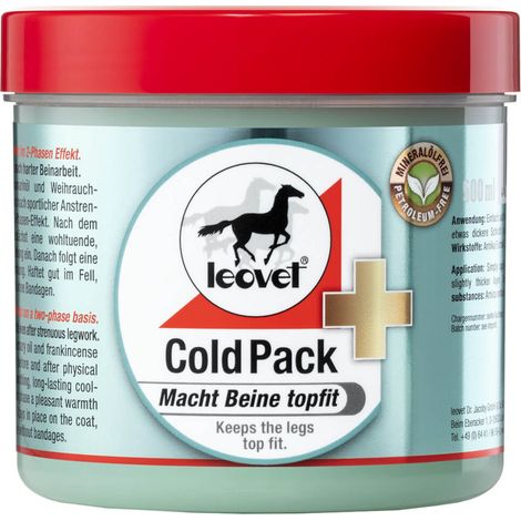 Leovet Cold Pack 500 ml Pferde Salbe Kühlgehl kühlt und wärmt