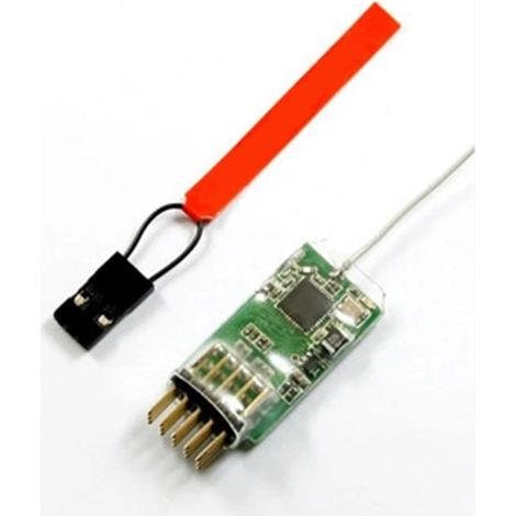 Micro récepteur 4 canaux 4100E 2,4 G pour émetteur DSM2 (1/3)