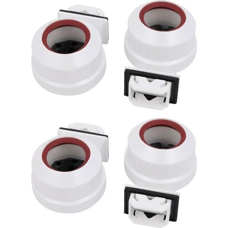 4pcs Douille Lampe T8/T12 Fluorescent Lumière Support G13 Base Unique Tête Pierre Tombale AC 500V 2A pour LED Fluorescent Tube (1/5)