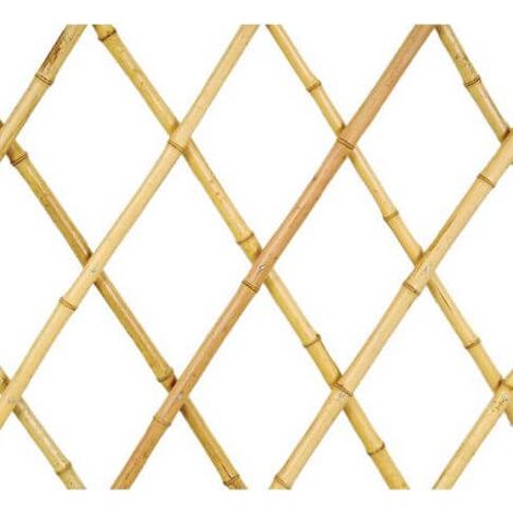 Enrejado extensible de PVC natural 1,8x1,2m