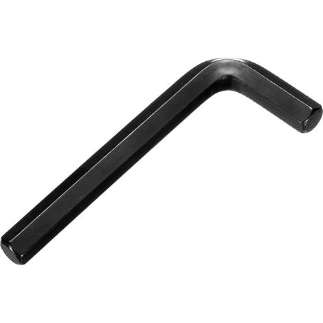 Clé hexagonale 12 mm en acier au carbone 45 en forme de L - Outil de réparation pour la maison, le vélo, la moto, la réparation - Noir (1/5)