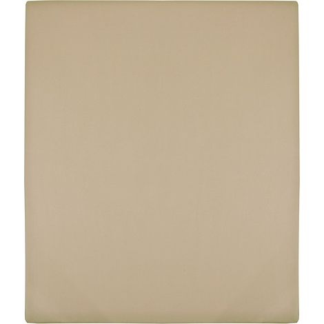 vidaXL Sábana bajera jersey algodón gris taupe 180x200 cm (1/3)