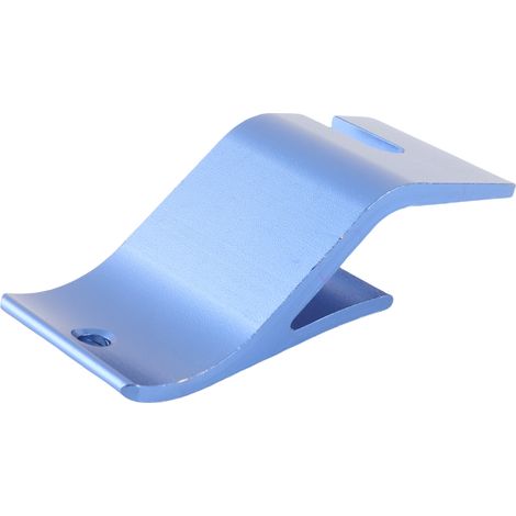 Crochet démonte-pneu moto - Toivize - 12cm - Alliage aluminium forgé bleu léger et robuste pour montage facile sans abîmer la jante (1/5)