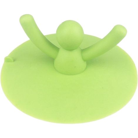 Cute human-shaped silicone drain plug for kitchen and (1/5)
