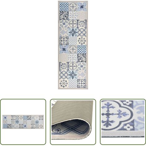 Waschbar - Küchenbodenmatte Waschbar Mosaik 60x180 cm (1/5)