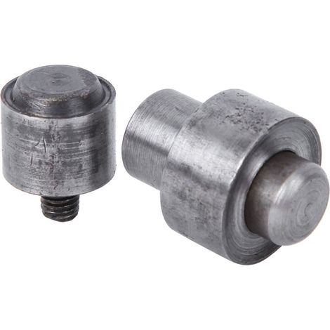 Poseuse d'œillets manuelle 17mm avec matrice, outil de perforation à main, kit de sertissage pour œillets, presse à rivets manuelle, moule de pose inclus. (1/5)