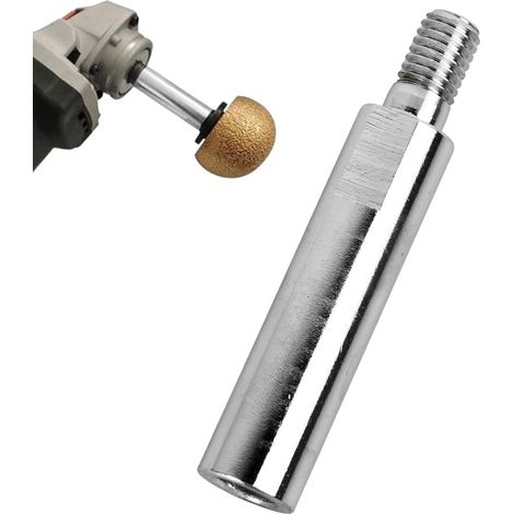 CSPARKV 4Pcs Angle Grinder Extension Rod, M10 Angle Grinder Extension, Stainless Steel Rotary Extension Rod, Extended Angle Grinder Shank, Polishing Accessories (1/5)