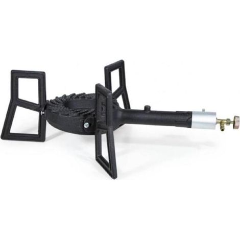 Hornillo a gas de hierro fundido con tripoode, 6,5 kw, classic, 52 x 35 x 17 cm