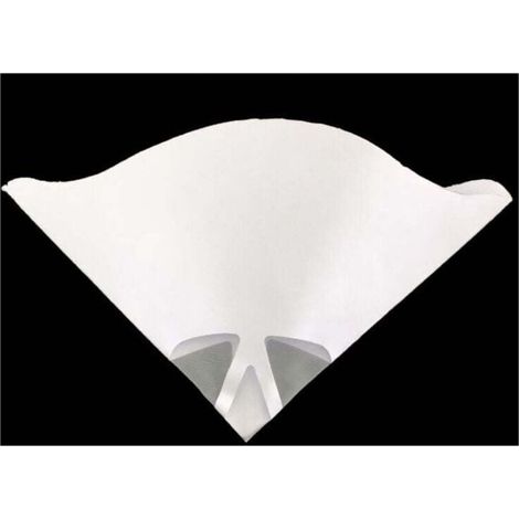 Lot de 100 Tamis à Peinture, Papier Conique en Nylon pour Peinture de Voiture, Filtre de Peinture, Filtre à Peinture jetable avec Entonnoir Pliable,169cm (1/2)