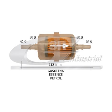 3RG B2000 FILTRO GASOLINA