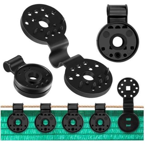Plastic Clips - Unspecified - 80 Pieces - High Quality - Reusable - Easy Installation