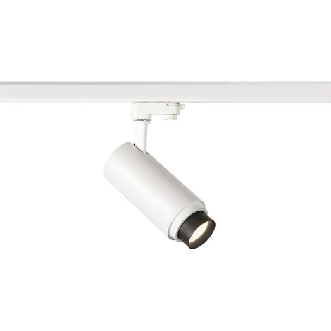 Railspot 3-phasé Numinos Zoom M blanc/noir 4000K - 15 deg - 1006113 (1/3)