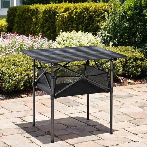 Table de camping pliante en aluminium Stahl 70 x 70 x 69 cm (1/5)