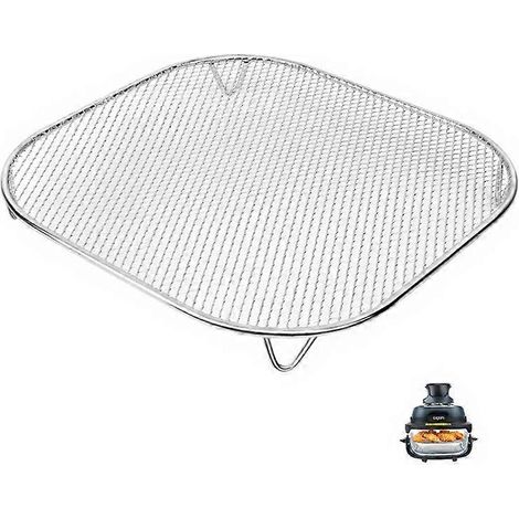 Replacement 20x20cm Stainless Steel Steamer Rack for Ninja Crispi FN101GY Air Fryer Accessories( ) (1/5)