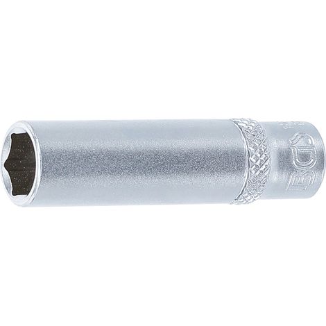 BGS Steckschlüssel-Einsatz Sechskant tief Antrieb Innenvierkant 6,3 mm (1/4&quot) SW 9 mm - 10509 (1/3)